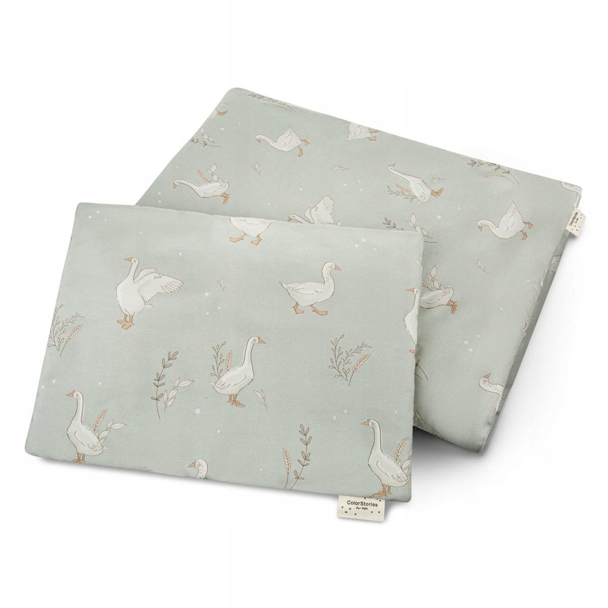 Pościel Niemowlęca Do Łóżeczka z Wypełn. ColorStories 75x100 Goose Olive