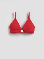 Biustonosze - Reserved - Miękki biustonosz - czerwony - miniaturka - grafika 1