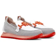 Mokasyny damskie - Mokasyny damskie Hispanitas HV253919 MELBOURNE-V25 WHITE CORAL 40 - miniaturka - grafika 1