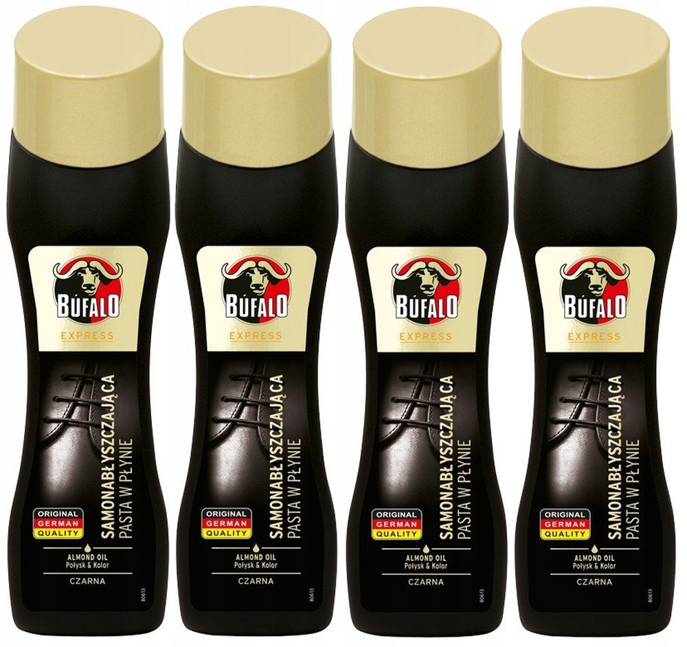 Pasta do butów Bufalo 75 ml samonabłyszczająca czarna
