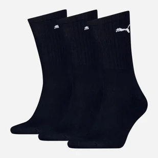 Skarpety unisex Puma SPORT CREW 3-PACK granatowe 88035519 - Skarpetki damskie - miniaturka - grafika 1