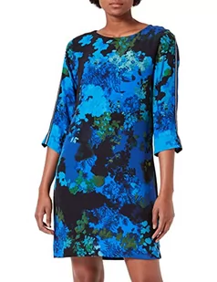 Desigual Sukienka damska rękaw 3/4, NIEBIESKI, 68 - Sukienki - miniaturka - grafika 1