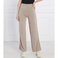 Spodnie damskie - Beatrice B Wełniane spodnie dzianinowe | Relaxed fit | z dodatkiem kaszmiru - miniaturka - grafika 1