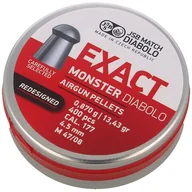 Amunicja do wiatrówek - Śrut JSB Exact Jumbo Monster ReDesigned 4.52mm 400szt (546378-400) - miniaturka - grafika 1