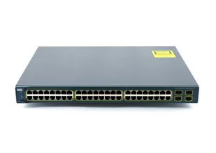 Cisco ^Catalyst 3560 48 10/100 PoE + 4 SFP IPB Image (WS-C3560-48PS-S) - Switche - miniaturka - grafika 1