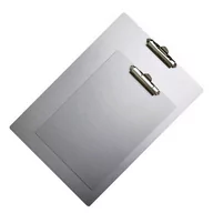 Akcesoria kreślarskie - Leniar Leniar Clipboard Aluminiowy Podkład A3 z klipsem 90248 - miniaturka - grafika 1