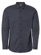 Koszule męskie - Tommy Hilfiger Koszula męska Mężczyźni Regular Fit Bawełna niebieski wzorzysty button down, M - miniaturka - grafika 1