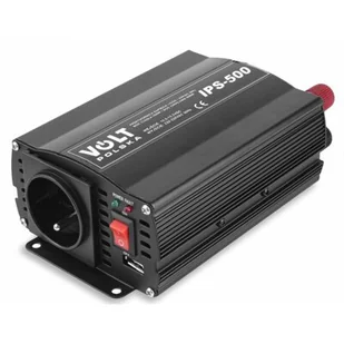 Volt Przetwornica DC/AC step-up 12VDC / 230VAC 350/500W - sinus - Volt IPS-500 VLT-16438 - Podzespoły elektroniczne - miniaturka - grafika 1
