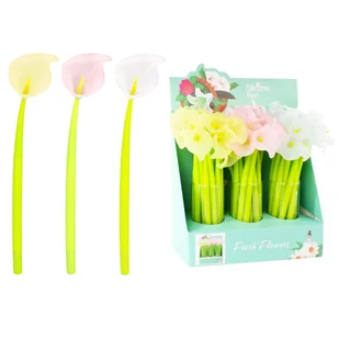 Długopis Żelowy Flowers Starpak 453666 - Długopisy - miniaturka - grafika 1