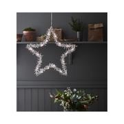 Dekoracje domu - Świąteczna wisząca dekoracja świetlna Markslöjd Tangle Star, wys. 45 cm - miniaturka - grafika 1
