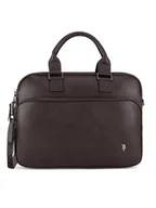 Torby na laptopy - U.S. Polo Assn. Torba na laptopa BIUXT8471MVP Brązowy - miniaturka - grafika 1