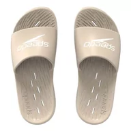 Klapki i japonki męskie - Speedo Klapki męskie | Suwaki basenowe | Szybkoschnące, Pale Tan, 11 UK, Jasnobrązowy, 43.5 EU - miniaturka - grafika 1