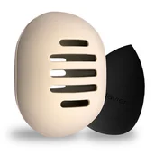 Gąbeczki do makijażu - Silikonowe etui na gąbkę do makijażu, osuszacz, beige, 1szt. - miniaturka - grafika 1