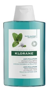 Klorane detoksykujący szampon do włosów na bazie mięty nadwodnej 200 ml - Szampony do włosów - miniaturka - grafika 1