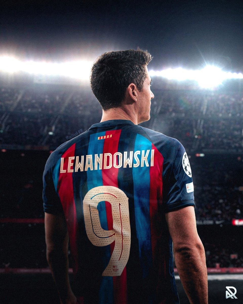 PODKŁADKA POD MYSZ Nadruk 22x18 cm Robert Lewandowski Fc Barcelona Prezent