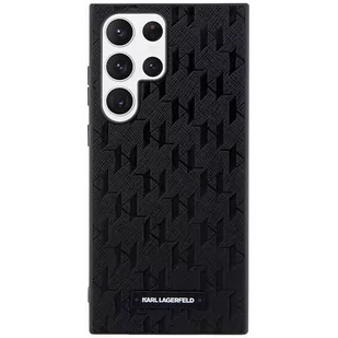 Karl Lagerfeld KLHCS23LSAKLHPK S23 Ultra S918 hardcase czarny/black Saffiano Mono Metal Logo - Etui i futerały do telefonów - miniaturka - grafika 3