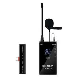 CKMOVA CKMOVA UM100 Kit3 - bezprzewodowy mikrofon na USB C B-STOCK - Mikrofony estradowe - miniaturka - grafika 1