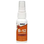 Witaminy i minerały - Now Foods Foods, USA Foods Witamina B-12 Liposomalna Spray 59ml - miniaturka - grafika 1