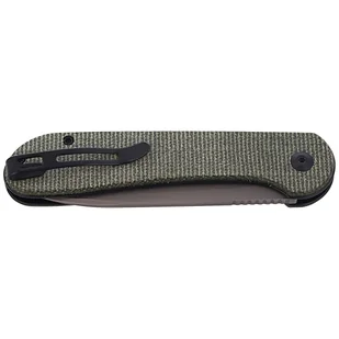 Nóż składany CIVIVI Button Lock Elementum Dark Green Micarta, Gray Stonewashed (C2103C) - Noże - miniaturka - grafika 8