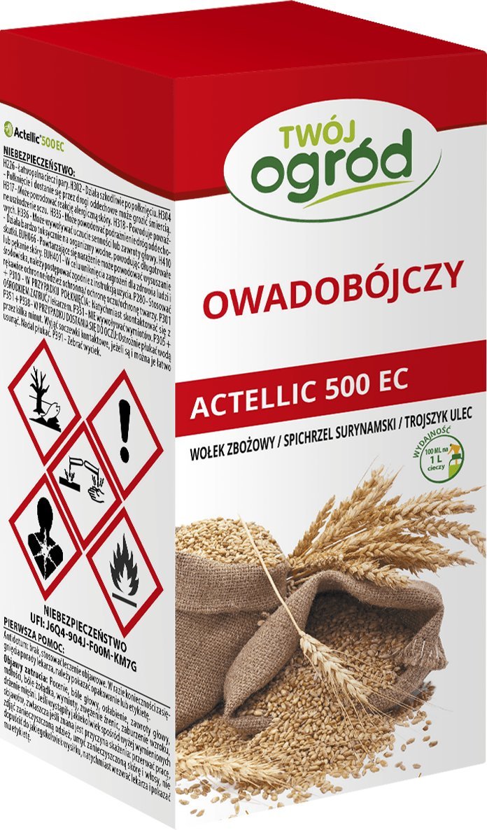 Actellic 500 EC pirymifos metylowy Twój ogród - środek owadobójczy 100ml