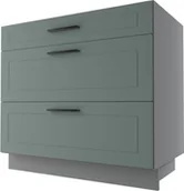 Meble kuchenne - Bergamo Szafka Dolna D3M/90 Metabox Miętowy Mat - miniaturka - grafika 1