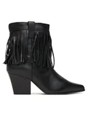 Botki damskie - Aldo Botki Jollene 14088517 Czarny - miniaturka - grafika 1