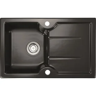 Zlewozmywak SONRA Merid 78 Black 70 - Zlewozmywaki - miniaturka - grafika 1