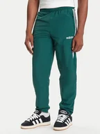 Spodnie sportowe męskie - adidas Spodnie dresowe JX3055 Zielony Regular Fit - miniaturka - grafika 1