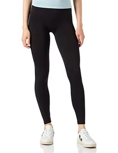 Legginsy - VERO MODA Damskie legginsy VMJACKIE Seamless GA NOOS formujące się, czarne, S/M - grafika 1