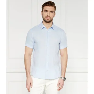 Joop! Lniana koszula | Slim Fit - Koszule męskie - miniaturka - grafika 1