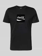 Koszulki męskie - T-shirt z nadrukiem z logo - miniaturka - grafika 1