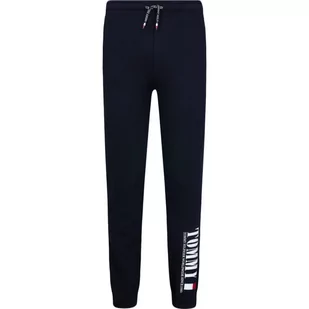 Tommy Hilfiger Spodnie dresowe | Regular Fit - Spodnie i spodenki dla chłopców - miniaturka - grafika 1
