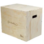 Pozostały sprzęt i akcesoria do ćwiczeń - HMS SKRZYNIA DO ĆWICZEŃ DREWNIANA CROSSFIT 17-62-100 - miniaturka - grafika 1