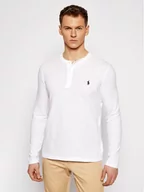 Bluzy męskie - Ralph Lauren Polo Longsleeve Lsl 710790058002 Biały Regular Fit - miniaturka - grafika 1