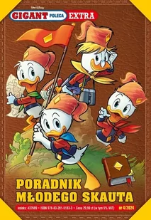 Poradnik Młodego Skauta. Gigant Poleca Extra. Tom 4/2024 - Opracowanie zbiorowe - Komiksy dla dzieci - miniaturka - grafika 1