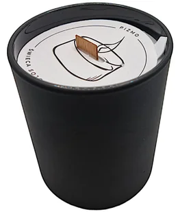 Świeca Sojowa naturalna ręcznie robiona czarny matt 230 ml Piżmo - Świece - miniaturka - grafika 1