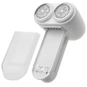 Golarki do ubrań - Ad 9622 white golarka do tkanin z wyświetlaczem lcd - miniaturka - grafika 1