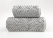 Ręczniki - Ręcznik Jena 70x140 popielaty 450 g/m2 Greno - miniaturka - grafika 1