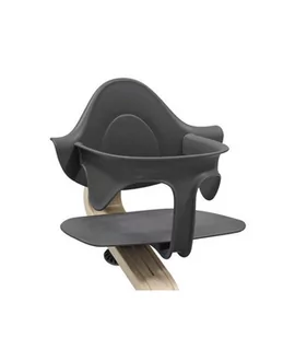 Stokke Nomi Baby Set Zestaw dziecięcy do krzesełka Anthracite - Krzesełka do karmienia - miniaturka - grafika 1