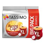Kawa w kapsułkach i saszetkach - Kapsułki Tassimo Morning Cafe Strong & Intense XL 21 szt. - miniaturka - grafika 1