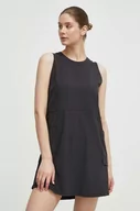Sukienki - Helly Hansen sukienka sportowa Viken kolor czarny mini prosta 62820 - miniaturka - grafika 1