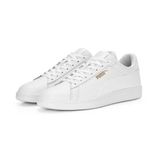 Sneakersy Smash 3.0 L PUMA White Gold - Buty trekkingowe męskie - miniaturka - grafika 1