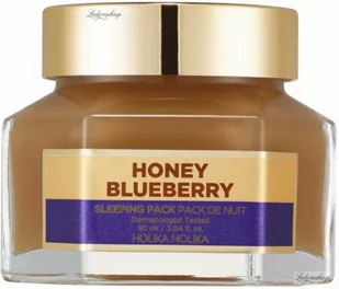 Holika Holika - Honey Blueberry - Sleeping Pack - Całonocna maseczka do twarzy - 90 ml - Maseczki do twarzy - miniaturka - grafika 1