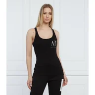 Koszulki i topy damskie - Armani Exchange Top | Slim Fit - miniaturka - grafika 1