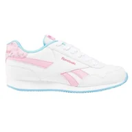 Buty dla dziewczynek - Reebok Dziewczęce buty sportowe Royal Cl Jog 3.0, Biały Astrorose Cyfrowy Niebieski, 12 UK - miniaturka - grafika 1