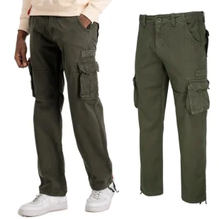 Spodnie Alpha Industries Jet Pant 101212 136 - Greyblack 34 - Odzież taktyczna i umundurowanie - miniaturka - grafika 1