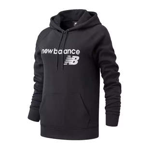 Bluza New Balance WT03810BK - czarna - Bluzy sportowe damskie - miniaturka - grafika 1