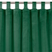 Zasłony - Zasłona VILA kolor butelkowa zieleń styl klasyczny szelki 10 cm velvet 530x245 homede - CURT/HOM/VILA/VELVET/TAB/BGREEN/530x245 - miniaturka - grafika 1