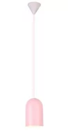 Lampy sufitowe - LUNO Lampa Wisząca Oss LUNO styl skandynawski metal różowy 50101186 - miniaturka - grafika 1