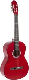 Gewa PURE PURE Gitara koncertowa Basic 4/4 przezroczysta czerwona PS510153 - Gitary klasyczne - miniaturka - grafika 1